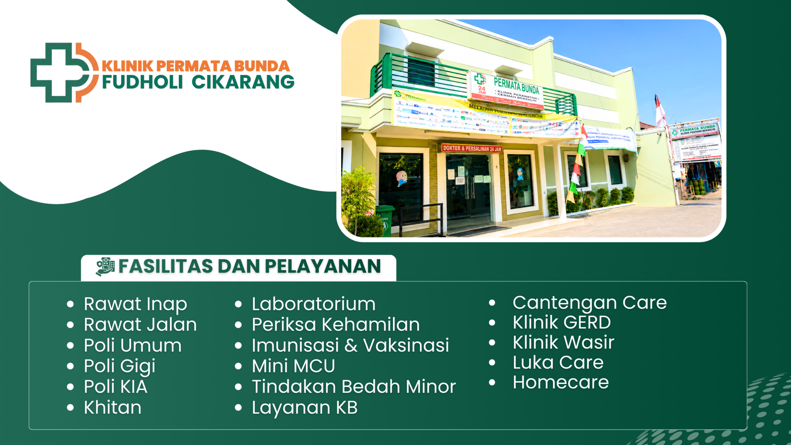 Klinik pratama Rawat Inap Cikarang