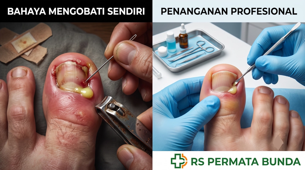 Bahaya Mengobati Cantengan Bernanah Secara Mandiri