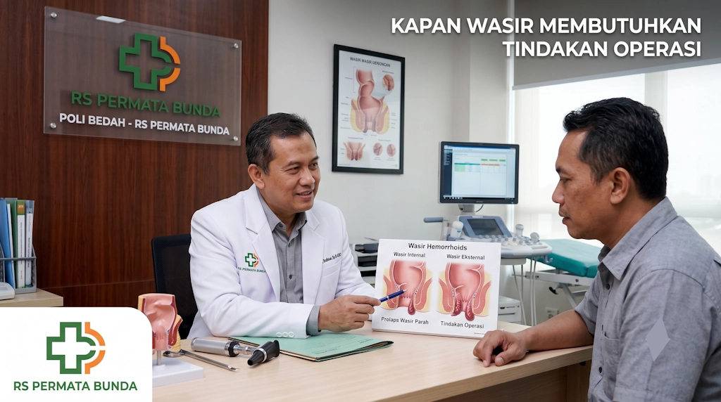 Kapan Wasir Membutuhkan Tindakan Operasi